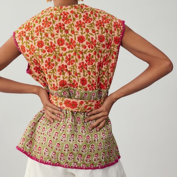 Mochi Quilted Vest Anthropologie NWOT never worn! - Picture 3 of 4